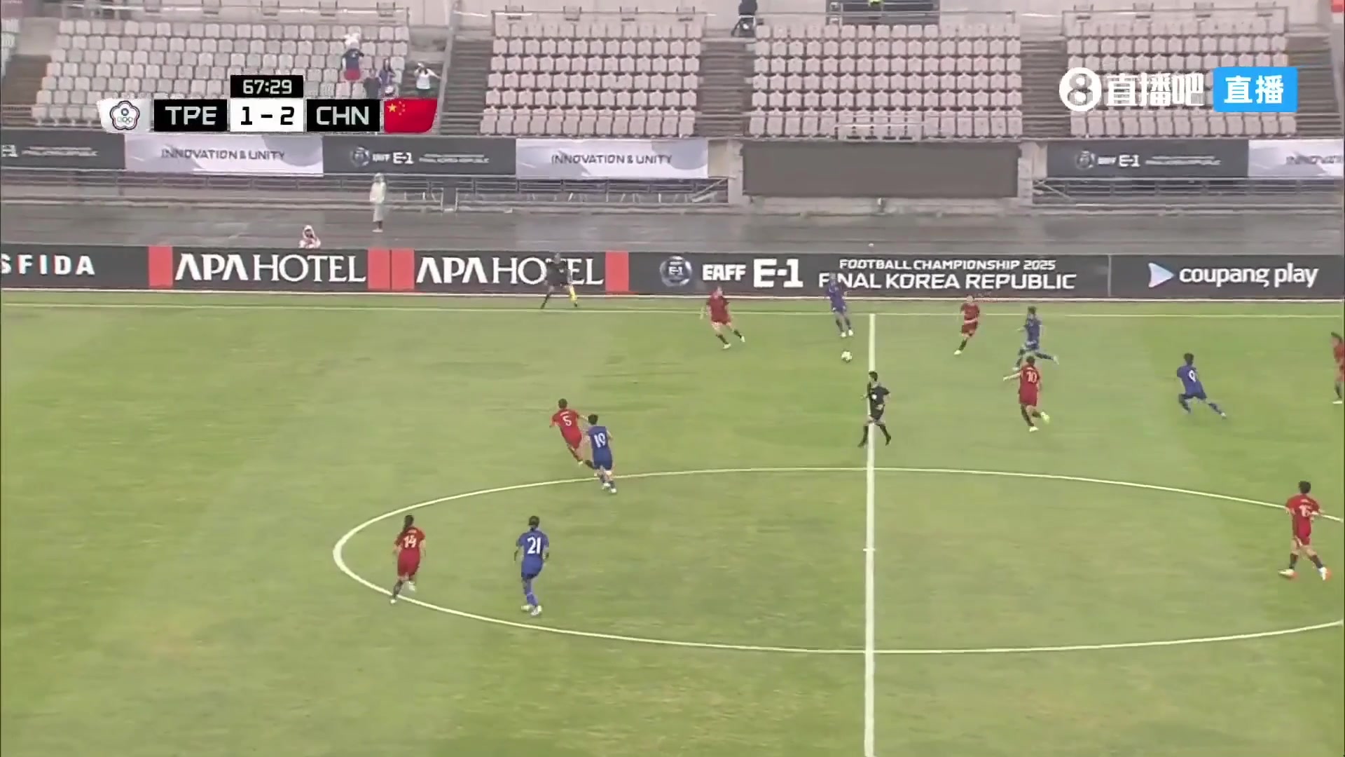 13分钟丢2球！中国女足2-2中国台北女足 中国台北女足2射门2进球