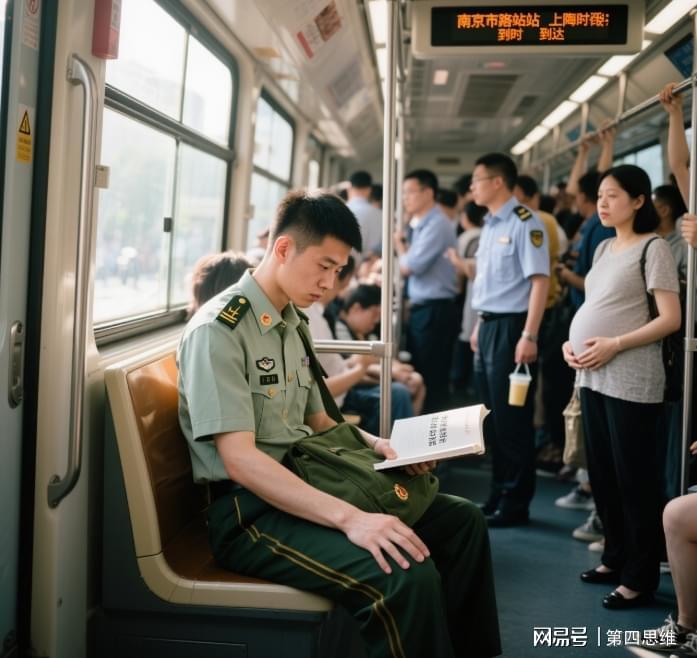 Kaiyun-男军官拒绝给孕妇让座，下车后，椅背上的纸条让孕妇崩溃了